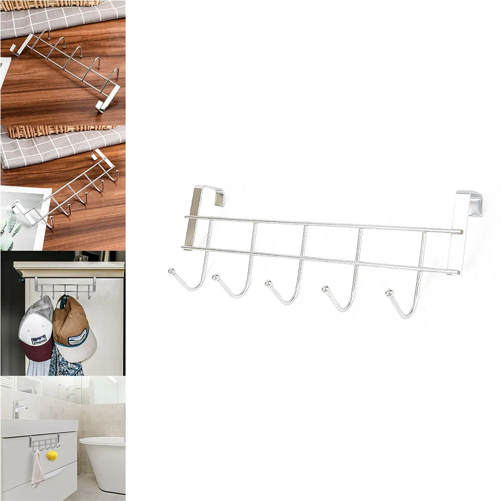 Metal Hooks Over-The-Door Hook Holder Hanging Rack Clothes Towels Shoes Hats Hanger Cabinet Door Hook
Metal Hooks Over-The-Door Hook Holder Hanging Rack Clothes Towels Shoes Hats Hanger Cabinet Door Hook