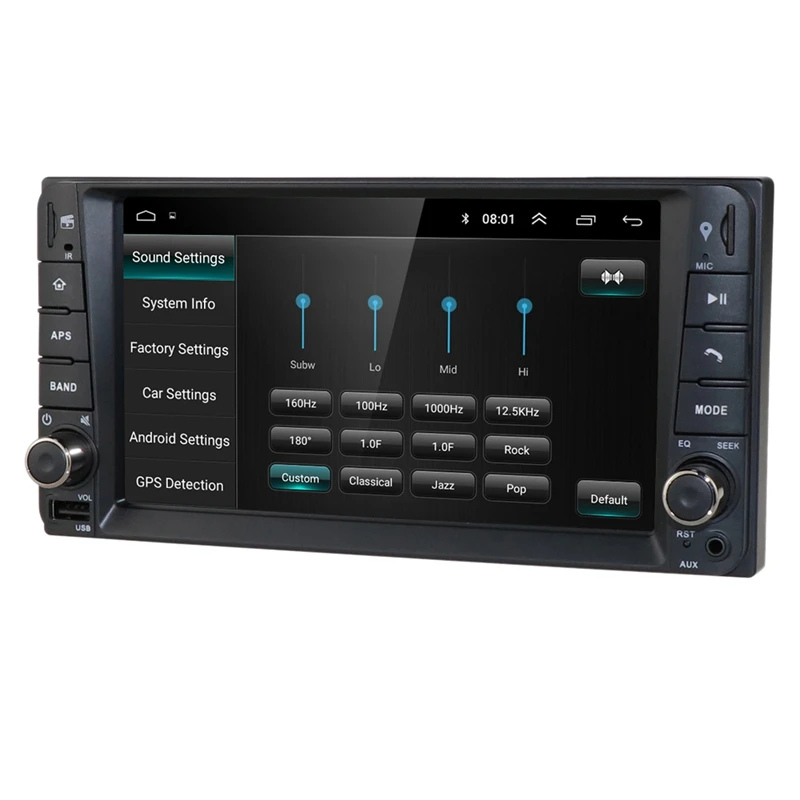 

Car Radio 2 Din Android 10.0 7Inch 1+16G For Toyota Corolla RAV4 Terios Universal Navigation GPS Car Multimedia Player
