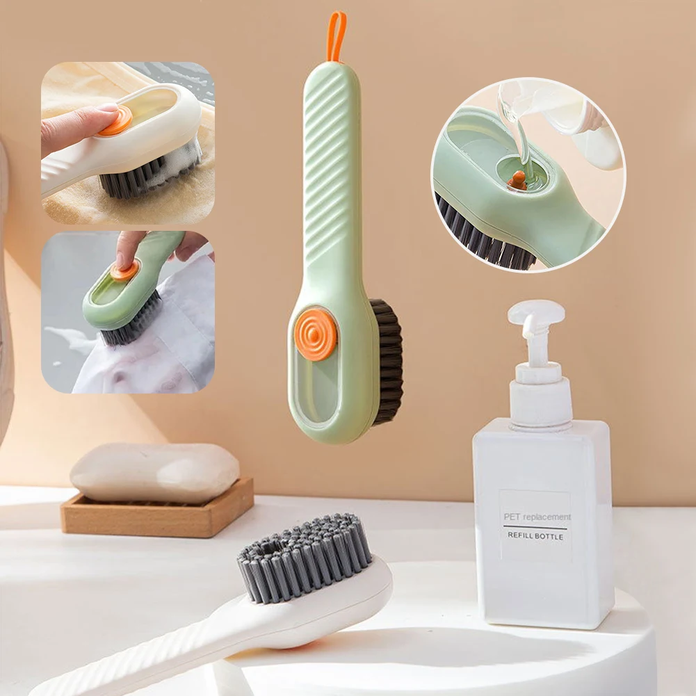 Multifunctional Liquid Cleaning Brush Kitchen Home Bar Accessories Soft Bristles Clothes Laundry Brush Shoe Laundry Artifact
Multifunctional Liquid Cleaning Brush Kitchen Home Bar Accessories Soft Bristles Clothes Laundry Brush Shoe Laundry Artifact