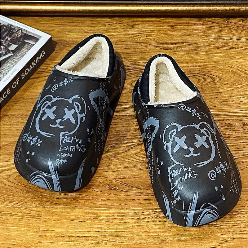 Хлопковые домашние тапочки, мужская обувь, легкие прогулочные шлепанцы, уличные Водонепроницаемые зимние мягкие удобные износостойкие 
Хлопковые домашние тапочки, мужская обувь, легкие прогулочные шлепанцы, уличные Водонепроницаемые зимние мягкие удобные износостойкие