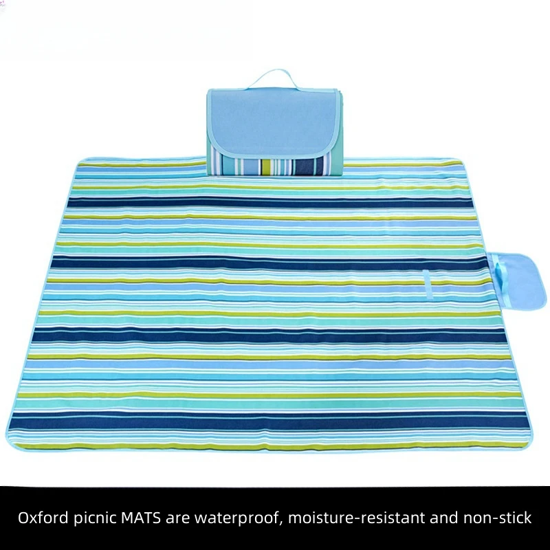 

Outdoor Oxford Picnic Mat Camping Tent Mattress Park Leisure Lawn Cloth Waterproof And Moisture-Proof Widened And Portable Mat