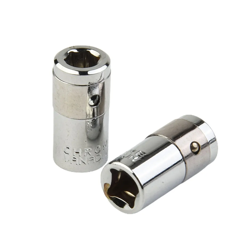 Durable Screwdriver Bit Adapter Converter 1/4" Square Hole To 1/4" Chrome Vanadium Steel Chrome-plated Corrosion Resistance
Durable Screwdriver Bit Adapter Converter 1/4" Square Hole To 1/4" Chrome Vanadium Steel Chrome-plated Corrosion Resistance