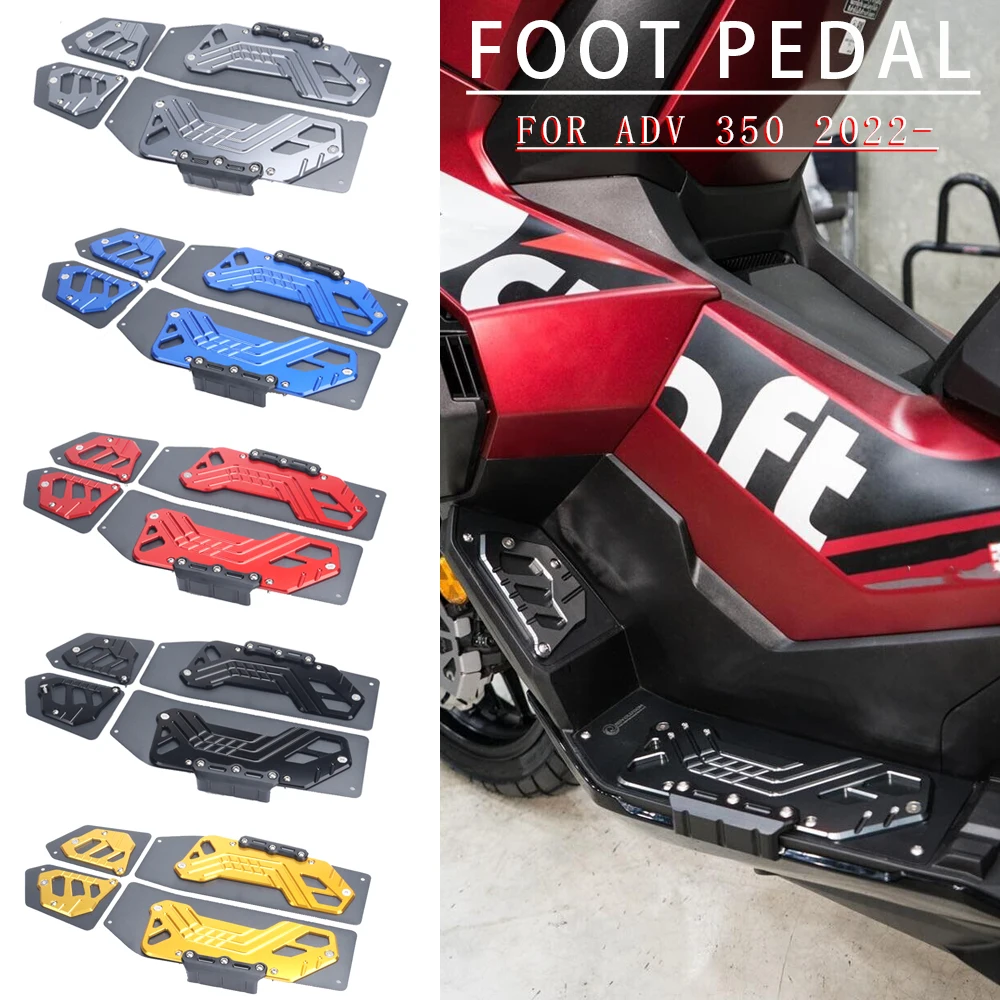 Motorcycle Accessories CNC Aluminum Foot Mats Footrest Footpads Pedal Plate For Honda ADV350 ADV 350 ADV-350 adv350 2022 2023
Motorcycle Accessories CNC Aluminum Foot Mats Footrest Footpads Pedal Plate For Honda ADV350 ADV 350 ADV-350 adv350 2022 2023