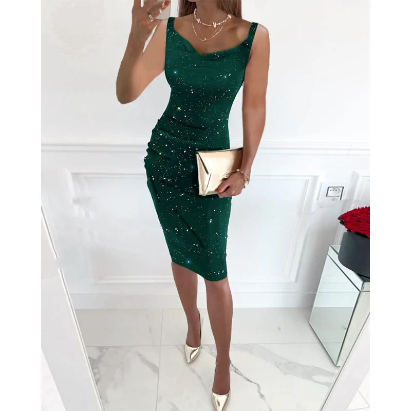 Summer Fashion Sexy Shiny Slip Dress for Women Sleeveless Party Bodycon Y2k Dresses Female Evening Club Vestidos Clothing 25304
Summer Fashion Sexy Shiny Slip Dress for Women Sleeveless Party Bodycon Y2k Dresses Female Evening Club Vestidos Clothing 25304
