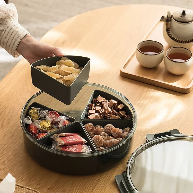 Divided Fruit Tray Living Room Tea Table Dried Fruit Household Tray Candy Box Cover Snack Dim Sum Detachable Snack Tray
Divided Fruit Tray Living Room Tea Table Dried Fruit Household Tray Candy Box Cover Snack Dim Sum Detachable Snack Tray