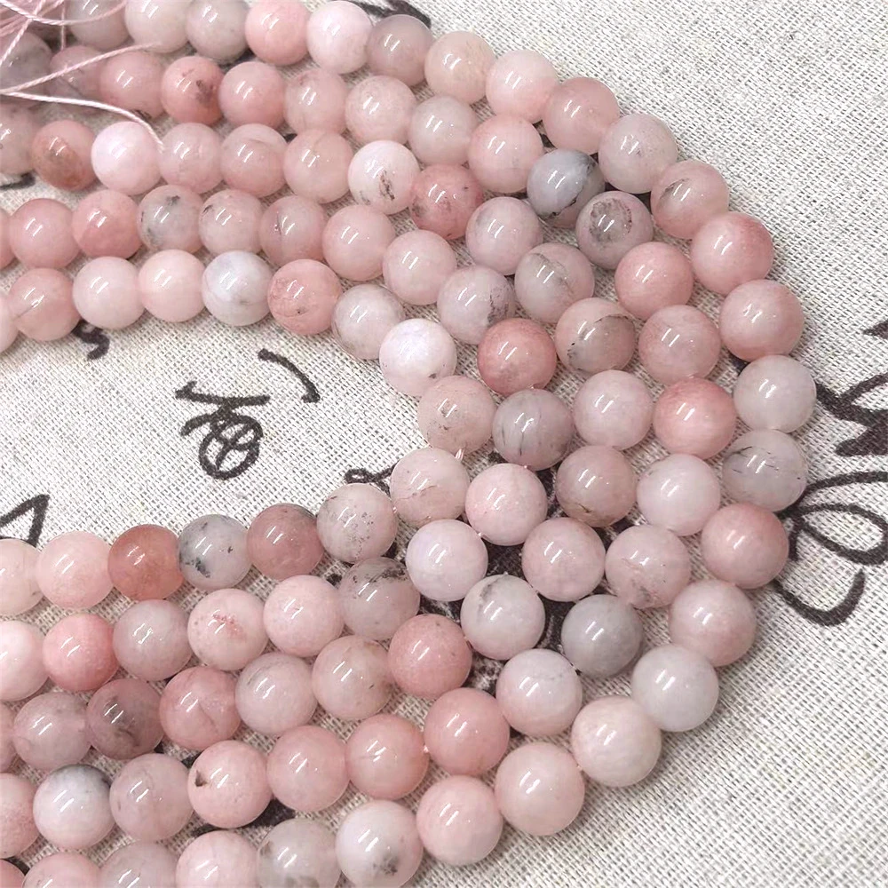 Natural Stone Rose Quartzs Pink Crystal Pink Opal Howlite Round Loose Beads 6-10mm for Jewelry Making DIY Bracelet Wholesale
Natural Stone Rose Quartzs Pink Crystal Pink Opal Howlite Round Loose Beads 6-10mm for Jewelry Making DIY Bracelet Wholesale
