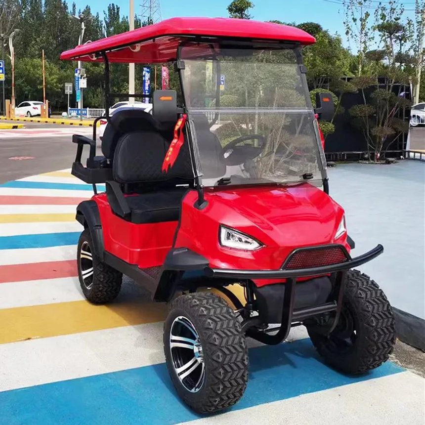 Customized Professional Design Supplier Electric 2024 Hot Selling Golf Cart 2+2 Seater Hunting Car Off-Road Electric Golf Cart
Customized Professional Design Supplier Electric 2024 Hot Selling Golf Cart 2+2 Seater Hunting Car Off-Road Electric Golf Cart