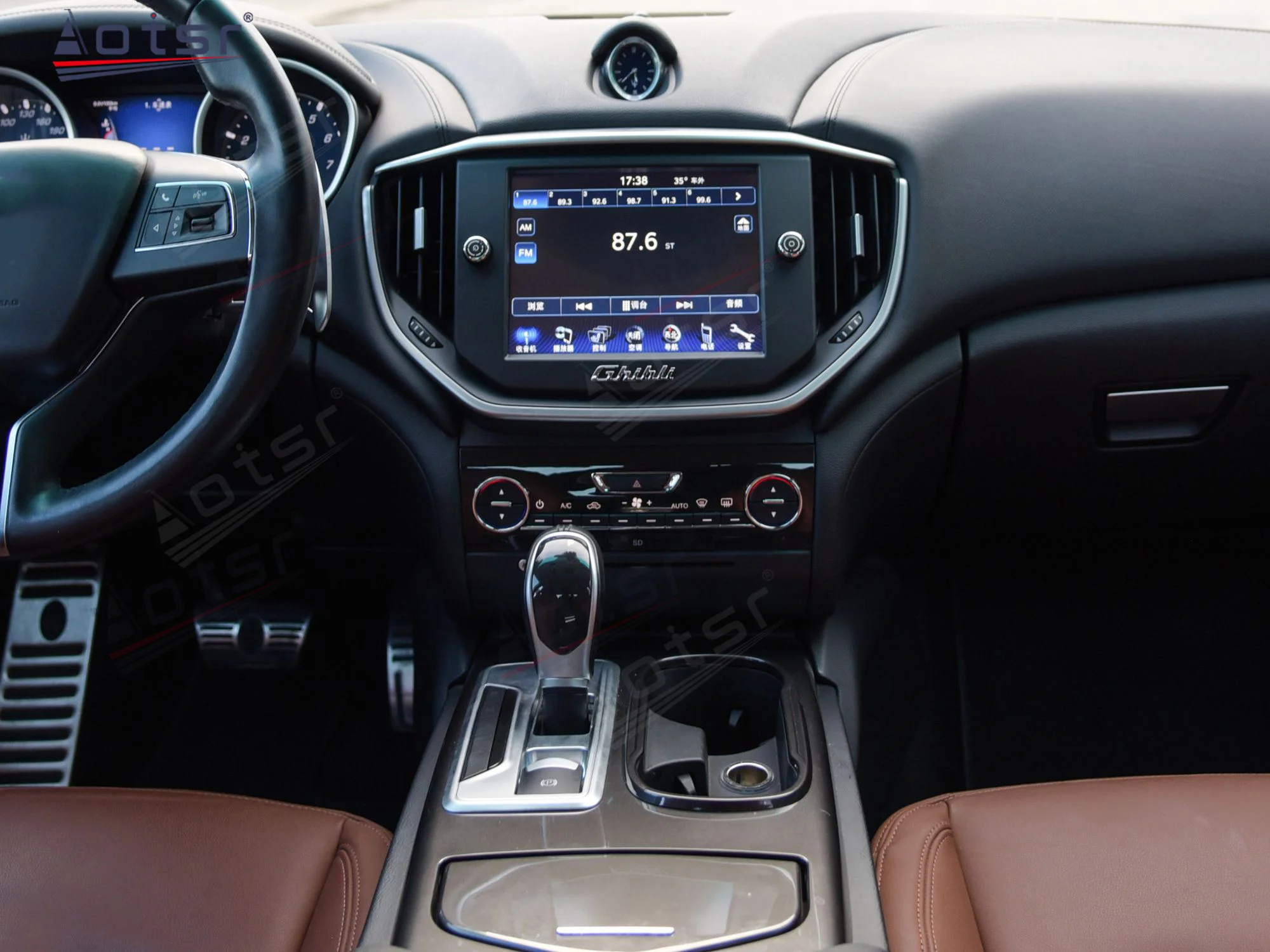 Qualcomm Android 11.0 For Maserati Ghibli 2014-2016 Car Stereo Radio Multimedia Player GPS Navigation Auto Audio Tape Recorder
Qualcomm Android 11.0 For Maserati Ghibli 2014-2016 Car Stereo Radio Multimedia Player GPS Navigation Auto Audio Tape Recorder