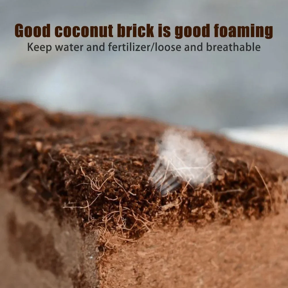 Coco Coir Brick Organic Compressed Coconut Brick Nutrient Soil For Flower Vegetable Planting Soil Garden Plant Growing Supplies
Coco Coir Brick Organic Compressed Coconut Brick Nutrient Soil For Flower Vegetable Planting Soil Garden Plant Growing Supplies