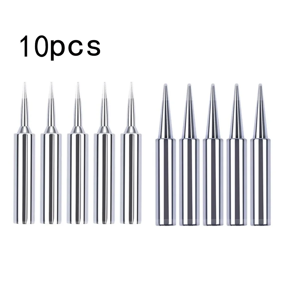10PCS 900M-T-I 900M-T-B Soldering Iron Tip Pure Copper Soldering Iron Head Set Electric Welding Iron Tip For Saike 936 
10PCS 900M-T-I 900M-T-B Soldering Iron Tip Pure Copper Soldering Iron Head Set Electric Welding Iron Tip For Saike 936