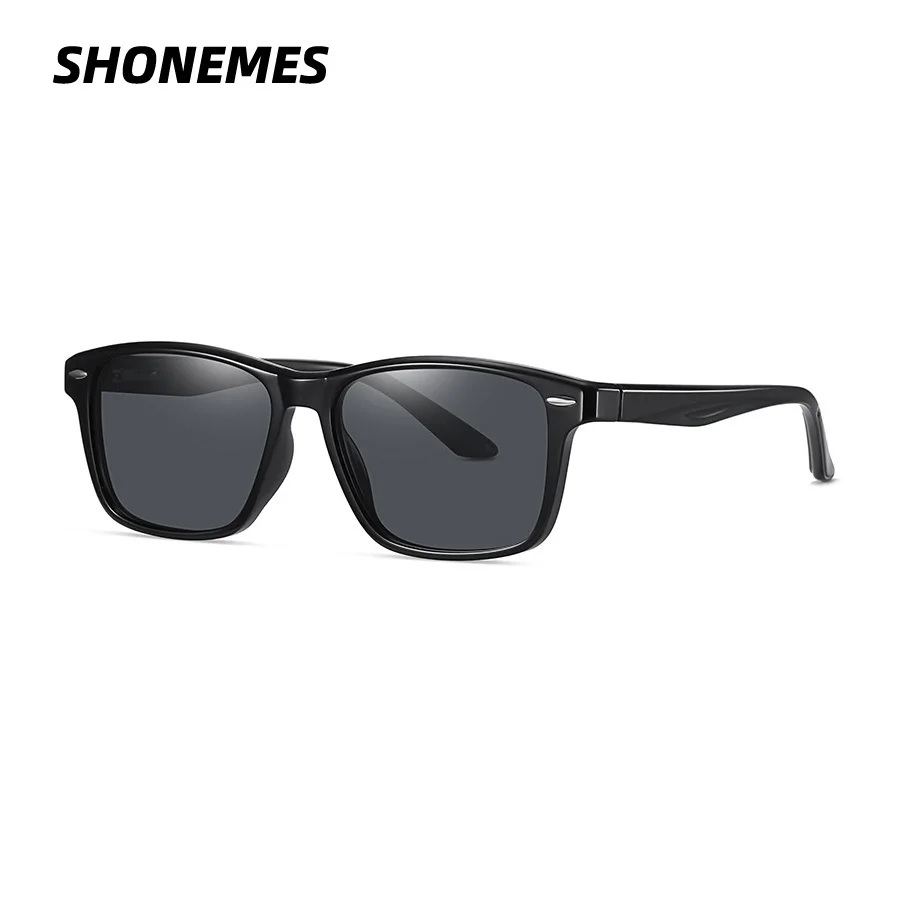 

SHONEMES Polarized Sunglasses TR90 Classic Square Shades 54-16-140 Outdoor UV400 Driving Sun Glasses for Men Women