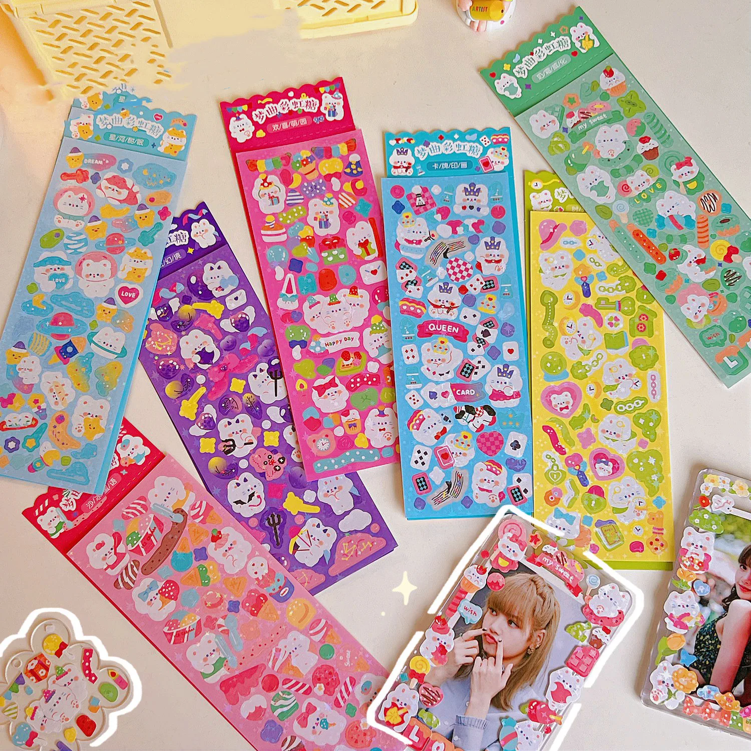 48 pcs/lot Kawaii Rabbit Bear Dog Stickers Cute Decorative Stationery Sticker Scrapbooking DIY Diary Wholesale Stick Label
48 pcs/lot Kawaii Rabbit Bear Dog Stickers Cute Decorative Stationery Sticker Scrapbooking DIY Diary Wholesale Stick Label
