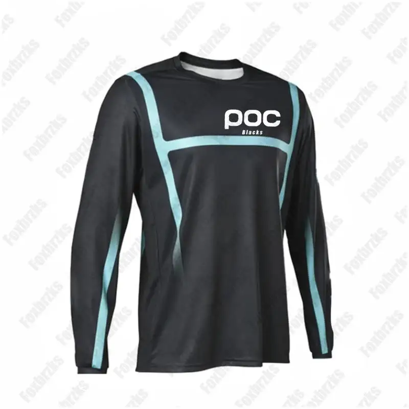Blacks poc MTB Downhill Long Sleeve Sports T-Shirt Motorcycles Mountain Bike Polera Mtb Jersey Motocross Shirt Sweatshirt Enduro
Blacks poc MTB Downhill Long Sleeve Sports T-Shirt Motorcycles Mountain Bike Polera Mtb Jersey Motocross Shirt Sweatshirt Enduro