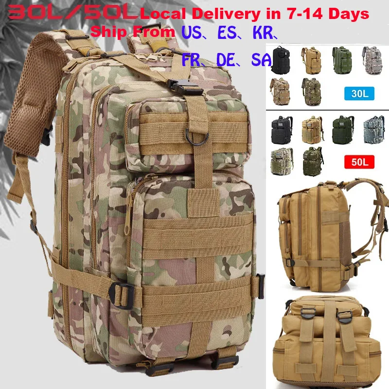 Oulylan Hunting Bag 30L/50L Tactical Backpack Men 900D Nylon Military Hiking Waterproof Rucksacks Army Outdoor Camping Trekking 
Oulylan Hunting Bag 30L/50L Tactical Backpack Men 900D Nylon Military Hiking Waterproof Rucksacks Army Outdoor Camping Trekking