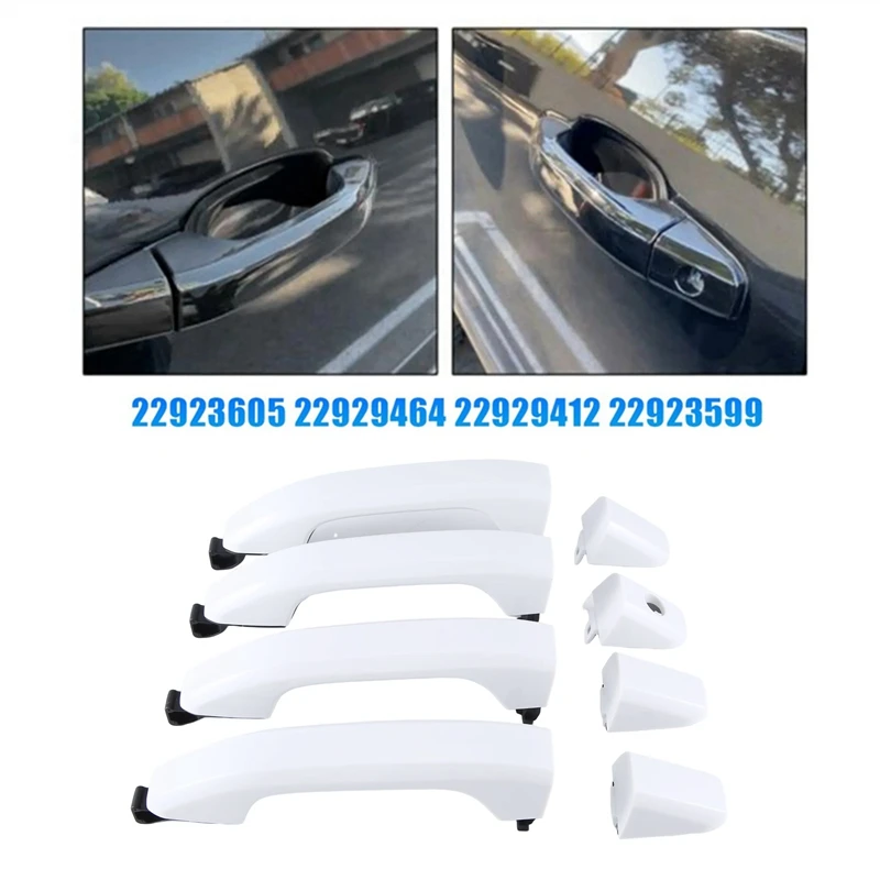 1 Set White Exterior Outside Door Handles 22923605 22929412 For Chevy Silverado GMC Sierra 2014-2018 22929464 22923599 Parts
1 Set White Exterior Outside Door Handles 22923605 22929412 For Chevy Silverado GMC Sierra 2014-2018 22929464 22923599 Parts