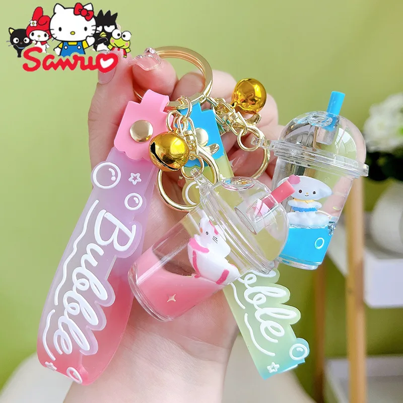 Sanrio Melody Kuromi Hello Kitty Cinnamoroll Pochacco Acrylic Oil Floating Milk Tea Cup Key Chain Exquisite and Cute Bag Pendant
Sanrio Melody Kuromi Hello Kitty Cinnamoroll Pochacco Acrylic Oil Floating Milk Tea Cup Key Chain Exquisite and Cute Bag Pendant