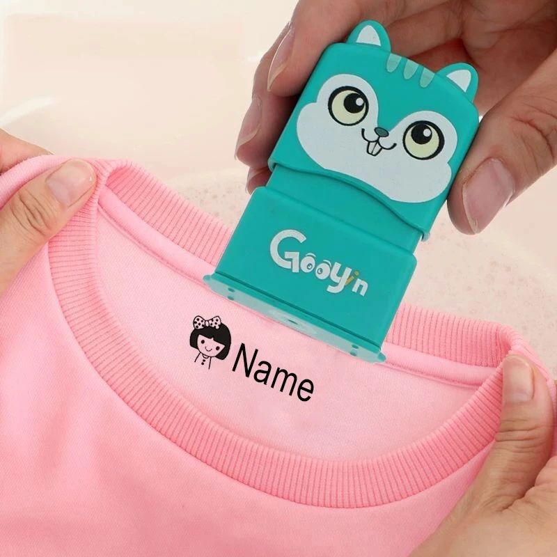 Custom Name Stamp Cartoon Photosensitive Mini Children's Kindergarten Name Sticker Waterproof Colorfast Baby Clothing Mask Stamp
Custom Name Stamp Cartoon Photosensitive Mini Children's Kindergarten Name Sticker Waterproof Colorfast Baby Clothing Mask Stamp