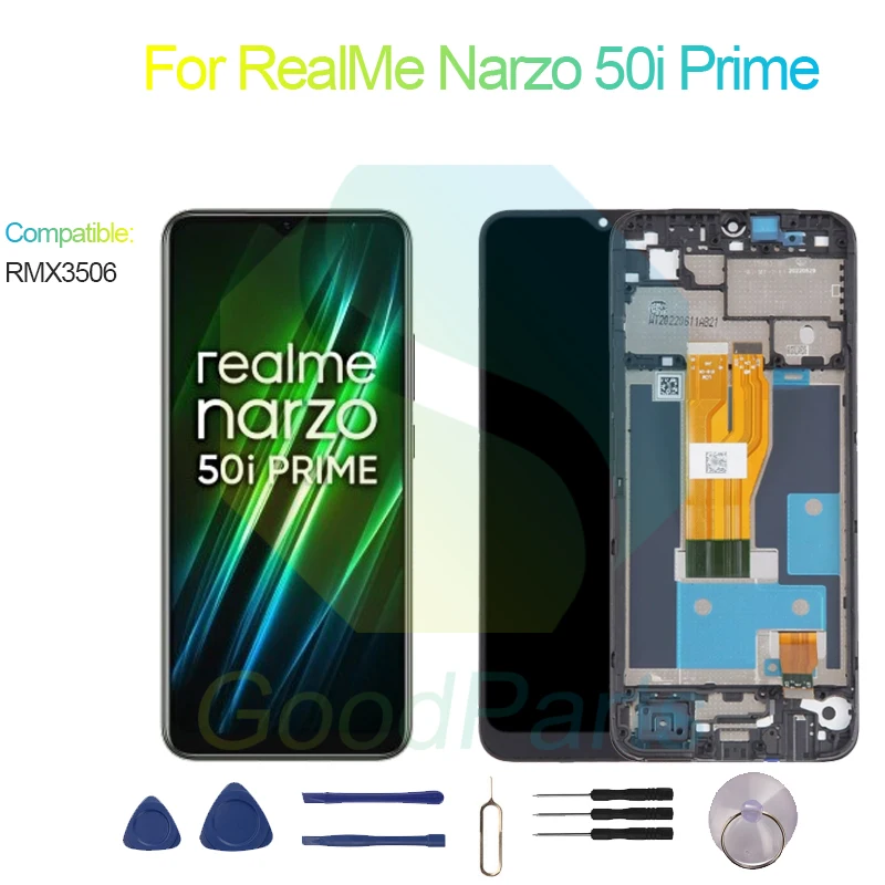 Сменный сенсорный ЖК-экран для RealMe Narzo 50i Prime 1600*720 RMX3506 Narzo 50i Prime
Сменный сенсорный ЖК-экран для RealMe Narzo 50i Prime 1600*720 RMX3506 Narzo 50i Prime