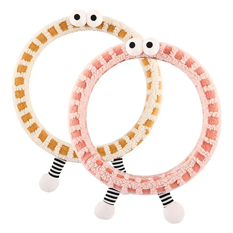 Steering Wheel Cover Aesthetic Cute Fuzzy Wheel Cover With Non Slip soft plush Winter Universal Steering Wheel Accessories
Steering Wheel Cover Aesthetic Cute Fuzzy Wheel Cover With Non Slip soft plush Winter Universal Steering Wheel Accessories