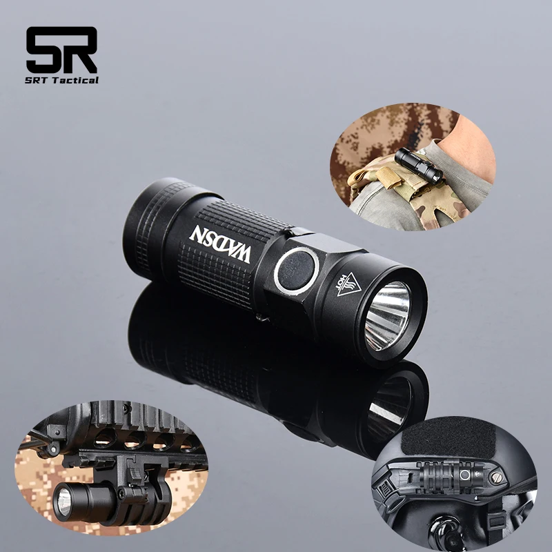 WADSN Tactical Scout Flashlight Mini Weapon Signal Light Mount Fast Helmet Light Fit 20mm Picatinny Rail Hunting Accessories
WADSN Tactical Scout Flashlight Mini Weapon Signal Light Mount Fast Helmet Light Fit 20mm Picatinny Rail Hunting Accessories