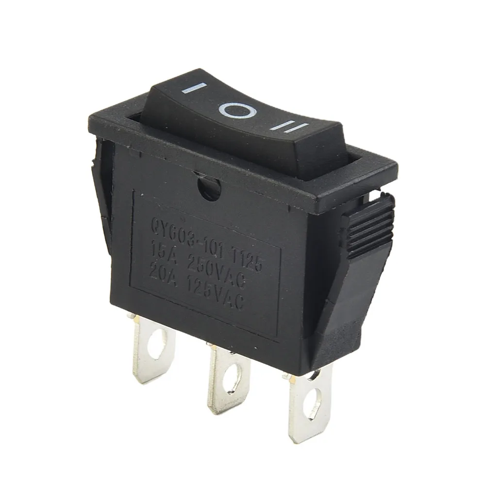 Brand New Durable High Quality Useful Rocker Switches Rectangle SPDT KCD3-101/3P On-Off-On 12V 16A 250VAC 1pcs
Brand New Durable High Quality Useful Rocker Switches Rectangle SPDT KCD3-101/3P On-Off-On 12V 16A 250VAC 1pcs