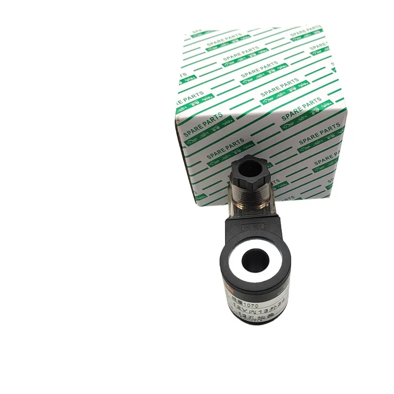Excavator accessories 12V control valve solenoid valve coil hole, inner diameter 13mm, height 34mm, with relay
Excavator accessories 12V control valve solenoid valve coil hole, inner diameter 13mm, height 34mm, with relay