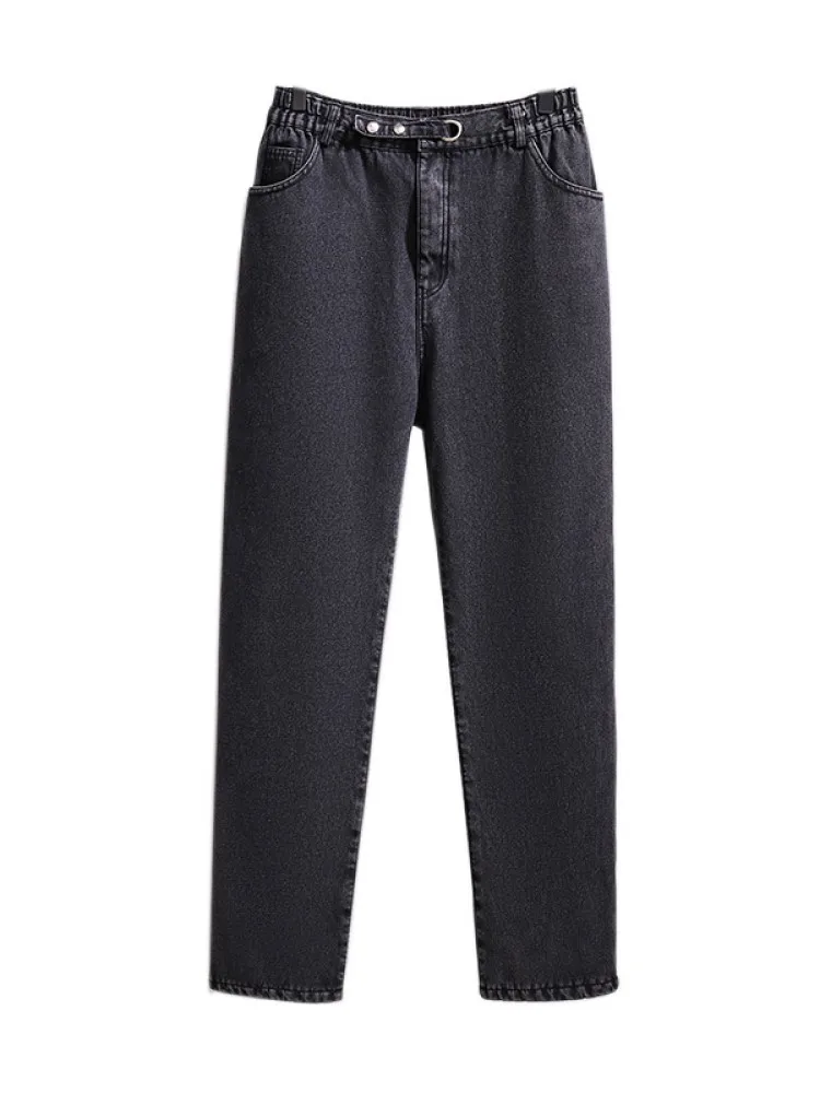 Women Long Denim Jeans Femme Elastic High Waist Straight Trousers Winter Warm Velvet Jeans For Mujers
Women Long Denim Jeans Femme Elastic High Waist Straight Trousers Winter Warm Velvet Jeans For Mujers
