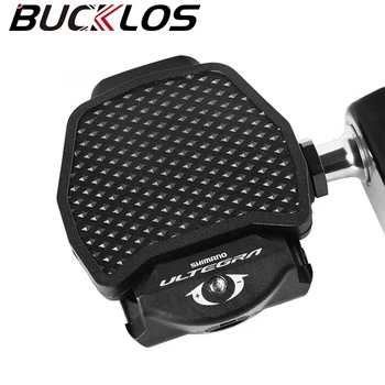 로드 바이크 페달 어댑터, 클립리스 페달 변환기, 플랫 페달, 로드 페달 변환기, SPD-SL KEO 시스템용, 2 개 상품 이미지