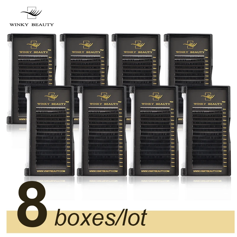 Winky Beauty Ellipse Flat Lashes Soft Split-tips Fake Eyelash Extensions Individual Eyelashes Nature Flat Lashes Makeup Supplies
Winky Beauty Ellipse Flat Lashes Soft Split-tips Fake Eyelash Extensions Individual Eyelashes Nature Flat Lashes Makeup Supplies