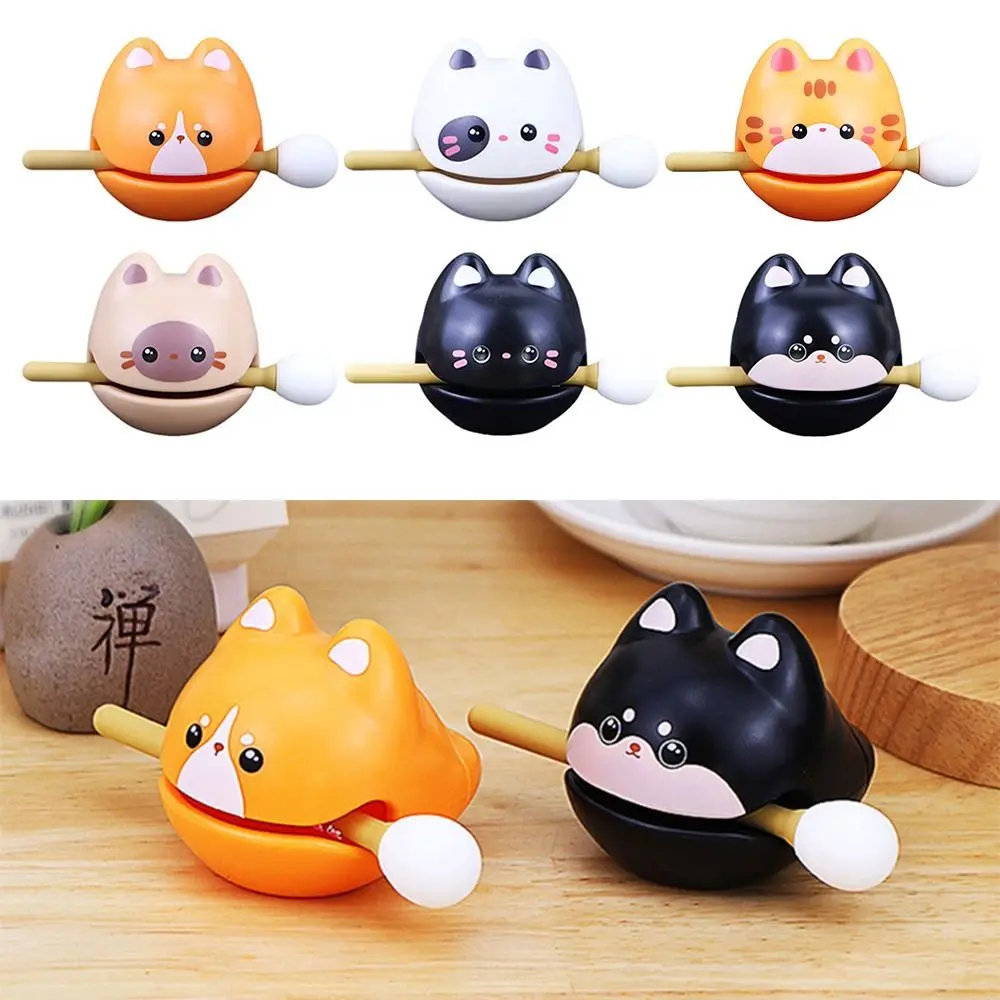 Cute Cartoon Wooden Fish Funny Decompression Toy Soundmaking Percussion Instrument Fortunate Wooden Fish Cat Figurines Decor
Cute Cartoon Wooden Fish Funny Decompression Toy Soundmaking Percussion Instrument Fortunate Wooden Fish Cat Figurines Decor