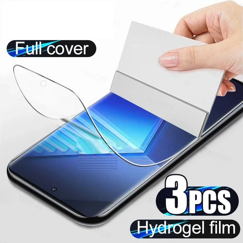 

3Pcs Hydrogel Film Screen Protector For Xiaomi Redmi 10 Prime 9 9A 9T 9C 9AT 9i K40 Note 10 9 Pro 10T 10S 9S T