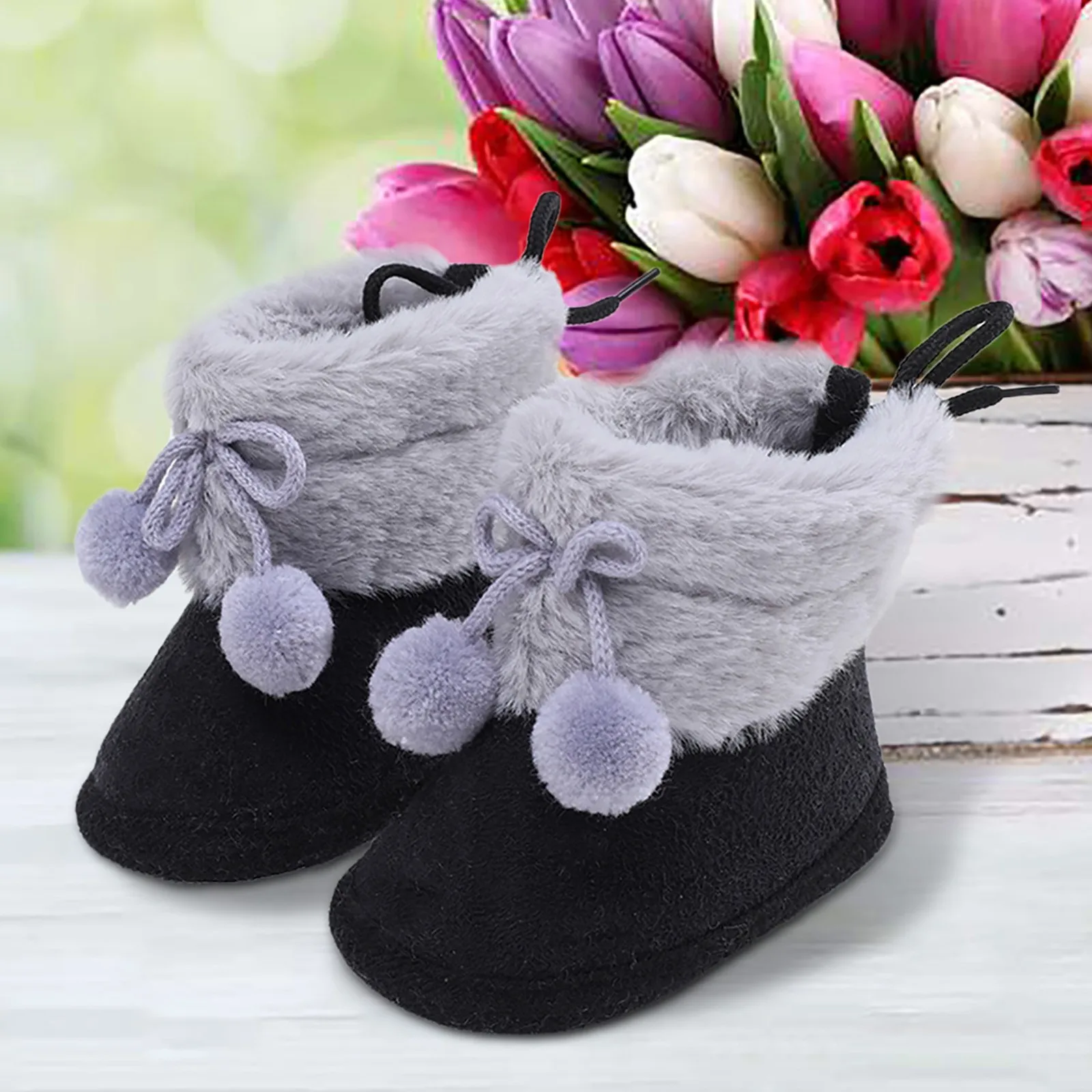 Newborn Baby Girl Plush Snow Booties Keep Warm Shoes Non-slip Sneaker Walking Soft-soled Breathable Heart Wings First Walkers
Newborn Baby Girl Plush Snow Booties Keep Warm Shoes Non-slip Sneaker Walking Soft-soled Breathable Heart Wings First Walkers