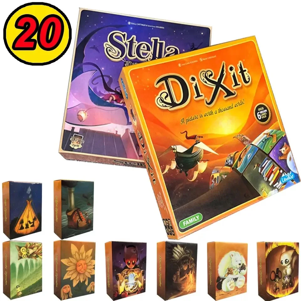 

Dixit Stella Univerus English Board Game Dixit Expansion Journey Harmonies Card Friends Family Dinner Party Board Game