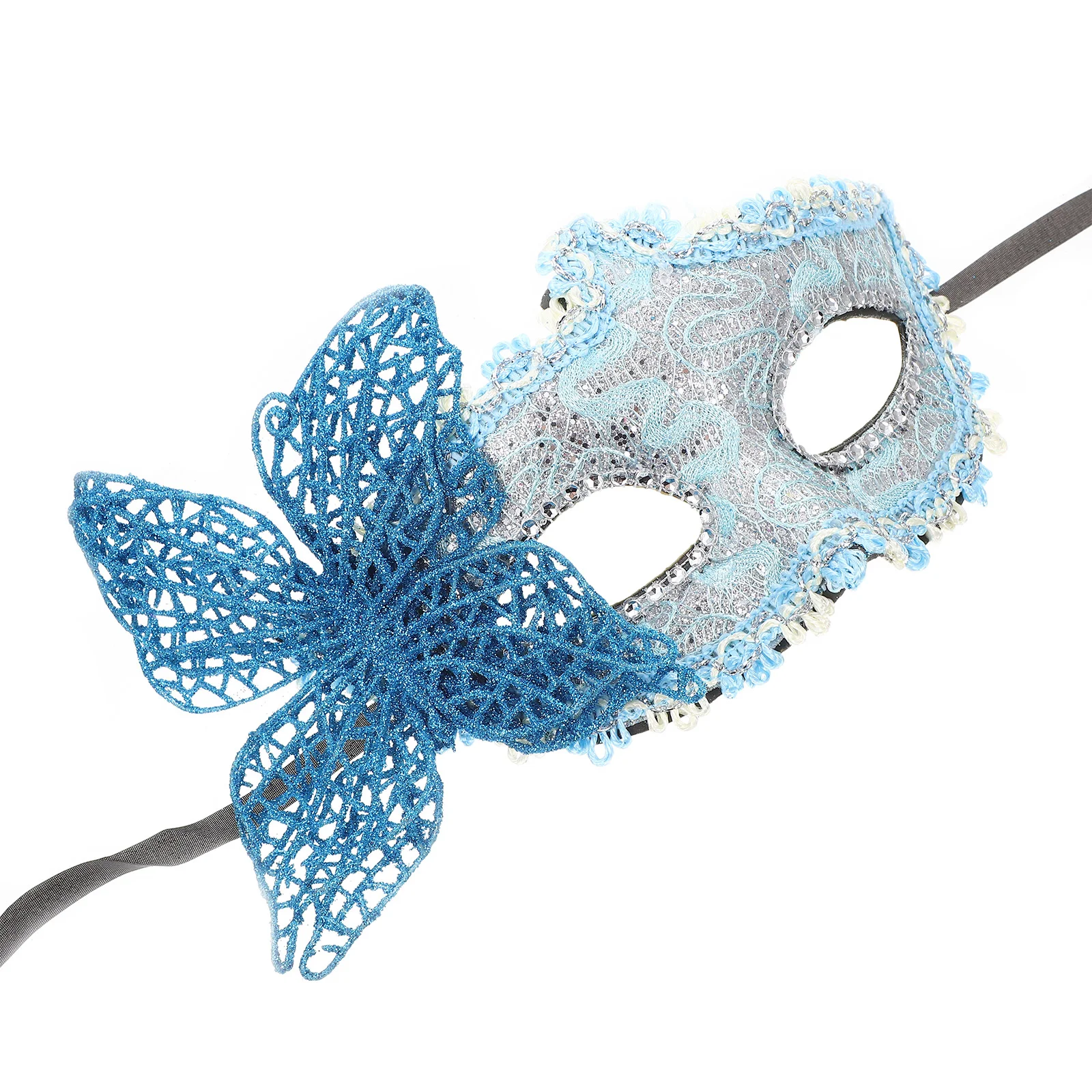Butterfly Half Face Masquerade Mask Halloween Masquerade Party Decor Half-face Cosplay Accessory Women Ball 
Butterfly Half Face Masquerade Mask Halloween Masquerade Party Decor Half-face Cosplay Accessory Women Ball
