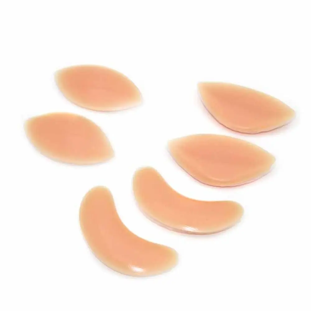 

Nude Swimsuit Thin Non-slip Thick Push Up Silicone Breast Pads Enhancer Pads Invisible Bra Pads Bikini Insert