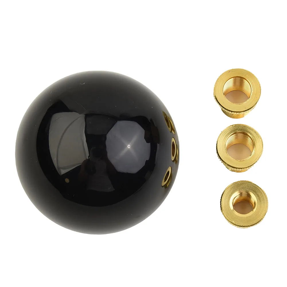 Universal Car Black Round Ball Gear Shift Knob Stick Shifter Lever Adapter Car Modified Gear Head With Three Adapters
Universal Car Black Round Ball Gear Shift Knob Stick Shifter Lever Adapter Car Modified Gear Head With Three Adapters