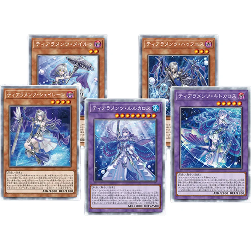 5 шт./набор аниме Yu-Gi-Oh! Diy самоконтроль Ocg слезы Scheiren слезы Rulkallos следы Kitkallos торговая карта
5 шт./набор аниме Yu-Gi-Oh! Diy самоконтроль Ocg слезы Scheiren слезы Rulkallos следы Kitkallos торговая карта