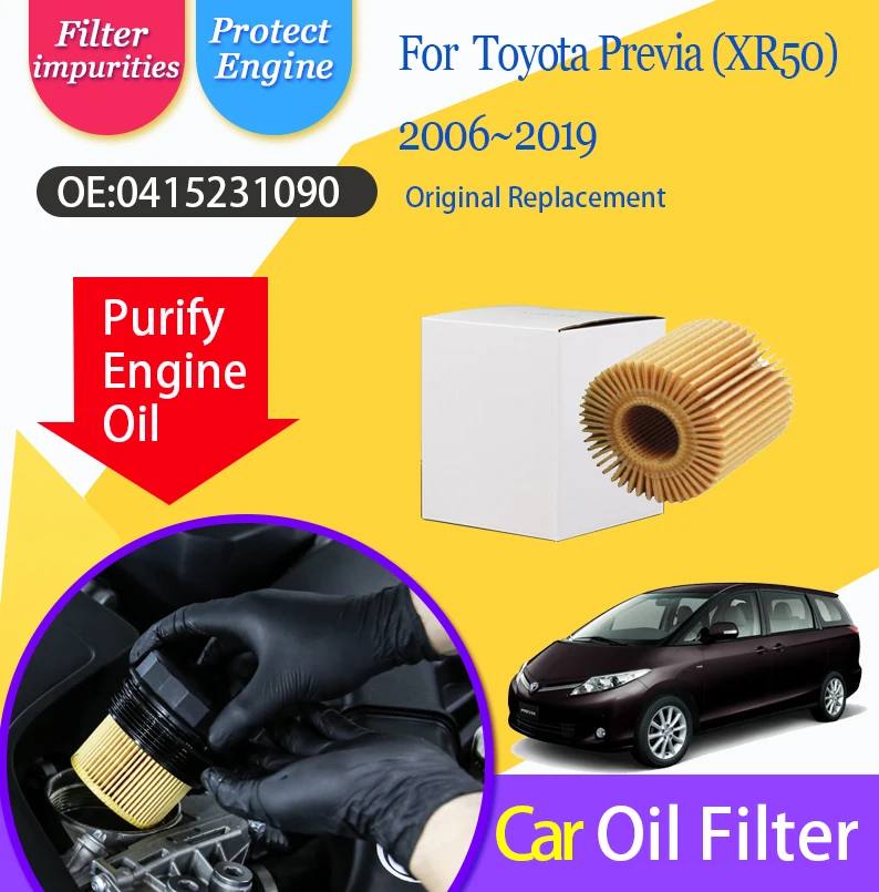 

Car Fuel Filter Fit For Toyota Previa Estima Tarago XR50 2006~2019 0415231090 Transmission Solvent Olio Filters Auto Accessories