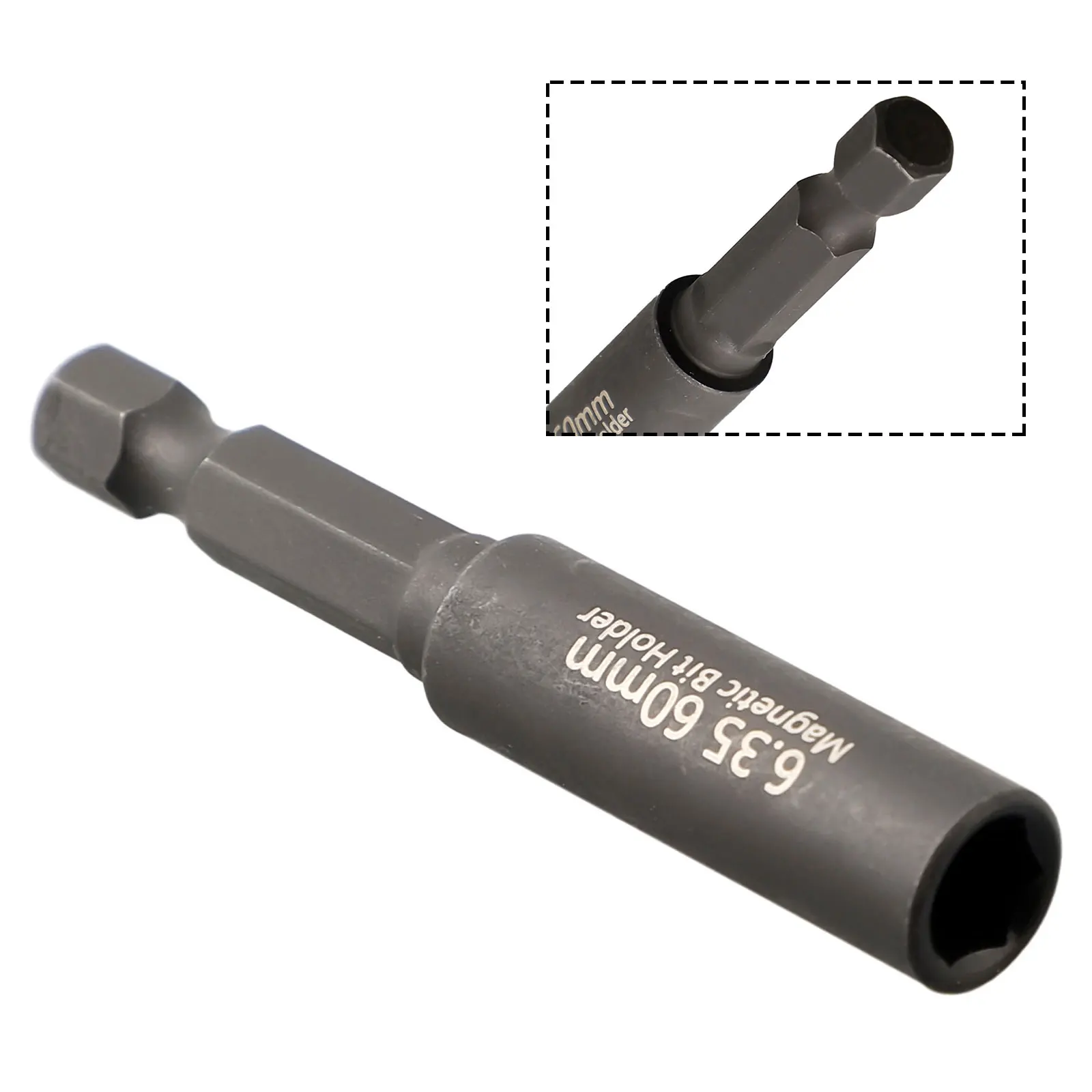Long Reach Screwdriver Extension Rod 1/4inch Hex Shank 60mm Length Magnetic Easy Access to Hard to Reach Areas
Long Reach Screwdriver Extension Rod 1/4inch Hex Shank 60mm Length Magnetic Easy Access to Hard to Reach Areas