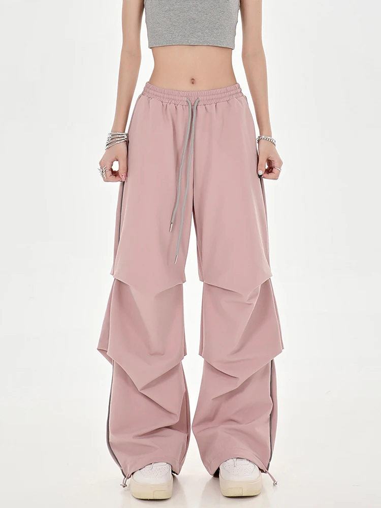 Women Pink Sweatpants Vintage Harajuku 2000s Baggy Y2k High Waist Pants Fashion Streetwear Casual Wide Leg Trousers 2023 Clothes
Women Pink Sweatpants Vintage Harajuku 2000s Baggy Y2k High Waist Pants Fashion Streetwear Casual Wide Leg Trousers 2023 Clothes