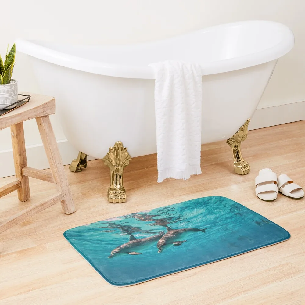 Beautiful Dolphins Under Blue Ocean Bath Mat Carpet In The Bathroom Hallways Floors For Bathroom Mat
Beautiful Dolphins Under Blue Ocean Bath Mat Carpet In The Bathroom Hallways Floors For Bathroom Mat