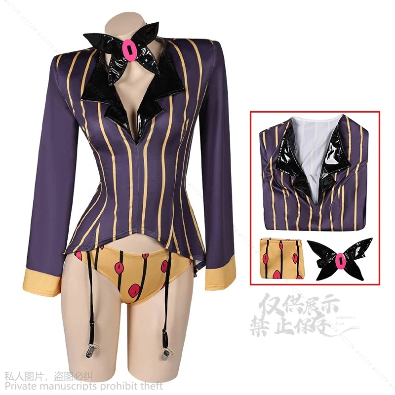 Cosplay Costume Alastor Jumpsuit Hazbin Woman Sexy Bikini Bodysuit Kawaii Sexy Cosplay Costume Clothing Hotel Evil Boos Cosplay
Cosplay Costume Alastor Jumpsuit Hazbin Woman Sexy Bikini Bodysuit Kawaii Sexy Cosplay Costume Clothing Hotel Evil Boos Cosplay