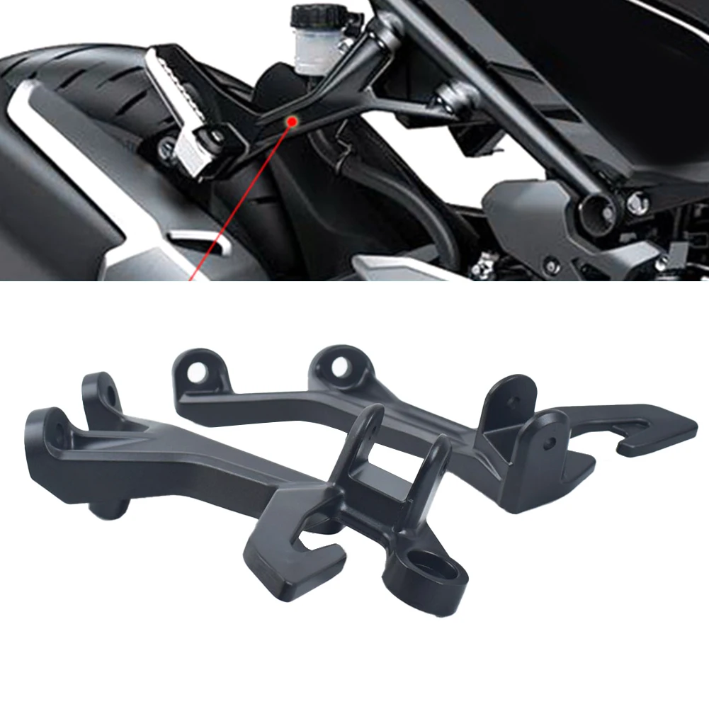 Left And Right Pair Rear Foot Rest Bracket Footstool Aluminum Alloy Black Pedal Bracket For NINJA400 Z400 2018-2022
Left And Right Pair Rear Foot Rest Bracket Footstool Aluminum Alloy Black Pedal Bracket For NINJA400 Z400 2018-2022
