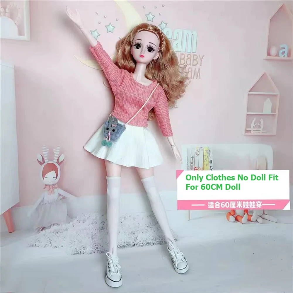 1/3 Doll Suit 60CM BJD Doll Clothes With Canvas Shoes Fashion Style DIY Doll Accessories Dress Up Doll Kids Toys Girl Gift
1/3 Doll Suit 60CM BJD Doll Clothes With Canvas Shoes Fashion Style DIY Doll Accessories Dress Up Doll Kids Toys Girl Gift
