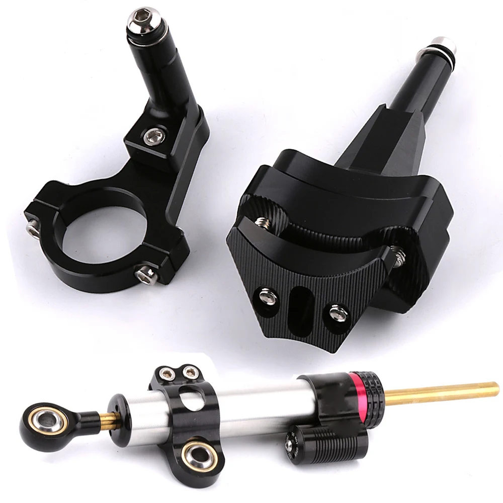 Motorcycle Stabilizer Damper Steering Mounting Mount Bracket Holder Support Kit Set For Kawasaki Ninja400 2018-2019
Motorcycle Stabilizer Damper Steering Mounting Mount Bracket Holder Support Kit Set For Kawasaki Ninja400 2018-2019