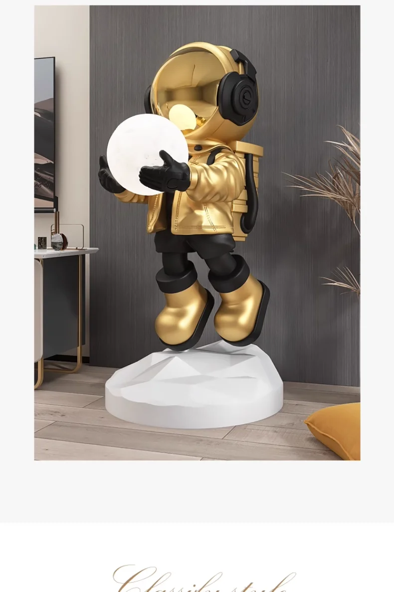 Astronaut Large Floor-standing Ornaments, Astronaut Ornaments, Home TV Cabinets, Living Room Sofa Decorations, Smart Decorations Astronaut Large Floor-standing Ornaments, Astronaut Ornaments, Home TV Cabinets, Living Room Sofa Decorations, Smart Decorations