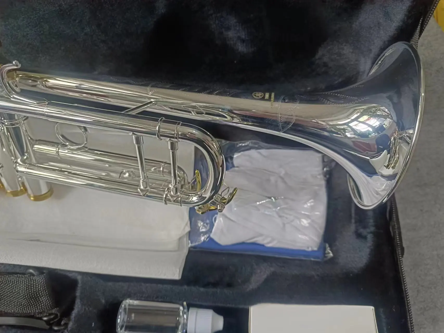 Японская Профессиональная плоская труба B, 8335 г, с серебряным покрытием
Японская Профессиональная плоская труба B, 8335 г, с серебряным покрытием