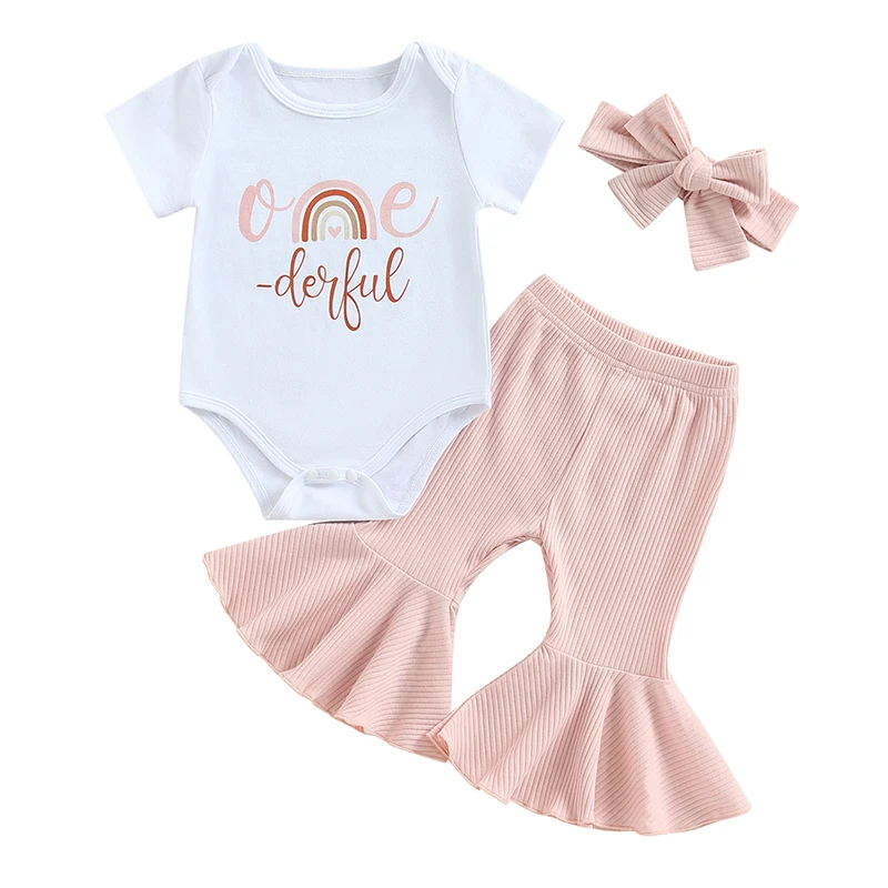 1st 2nd Birthday Outfit Sweet One Birthday Outfit Girl Letter Print Short Sleeve Romper Flare Pants Headband 3pcs
1st 2nd Birthday Outfit Sweet One Birthday Outfit Girl Letter Print Short Sleeve Romper Flare Pants Headband 3pcs