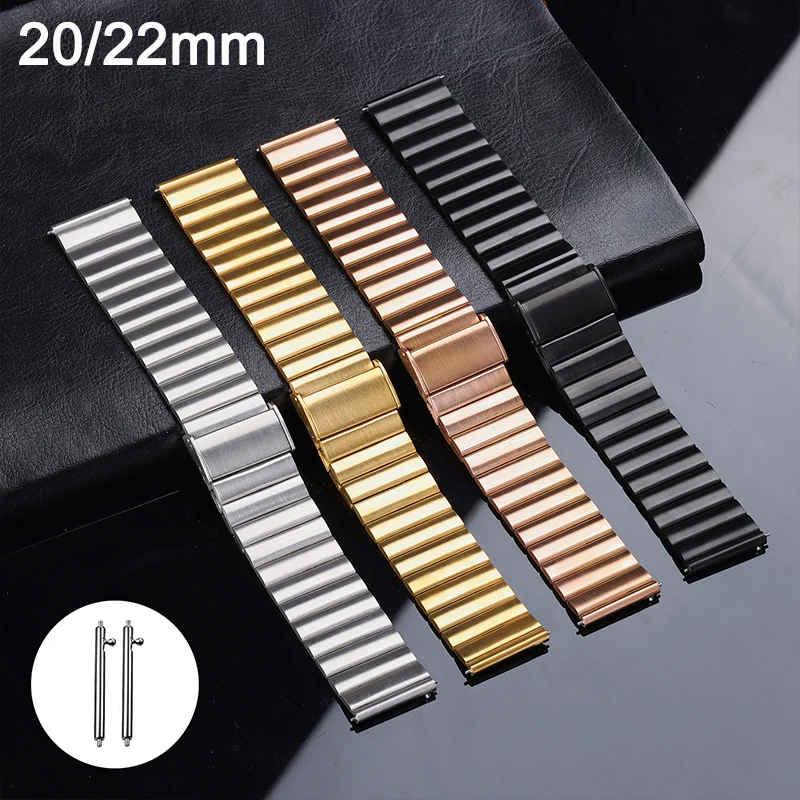 Metal Straps for Huawei Watch GT2 3 Pro Stainless Steel Quick Release Smart Watch Band for Samsung Galaxy Watch 3 20mm 22mm Belt
Metal Straps for Huawei Watch GT2 3 Pro Stainless Steel Quick Release Smart Watch Band for Samsung Galaxy Watch 3 20mm 22mm Belt