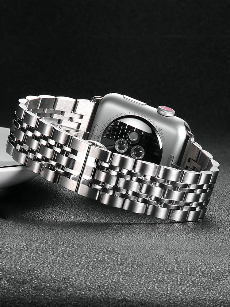 Ремешок из нержавеющей стали для Apple watch Ultra band 49 мм 44 мм 45 мм 40 мм 41 мм 42 мм 45 мм, браслет correa iWatch series 8 7 SE 6 5 4
Ремешок из нержавеющей стали для Apple watch Ultra band 49 мм 44 мм 45 мм 40 мм 41 мм 42 мм 45 мм, браслет correa iWatch series 8 7 SE 6 5 4